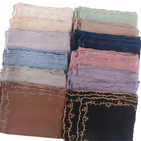 Bawal embroidery square